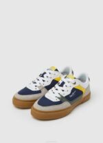 Pepe Jeans kenton master -nahkaiset tennarit poika laivasto TB001527 - Image 3