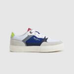 Pepe Jeans kenton master -nahkaiset tennarit poika valkoinen TB001526