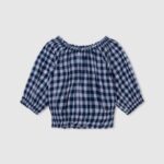 Pepe Jeans kiiltävä ruudullinen printtitoppi tyttö multi TB001419