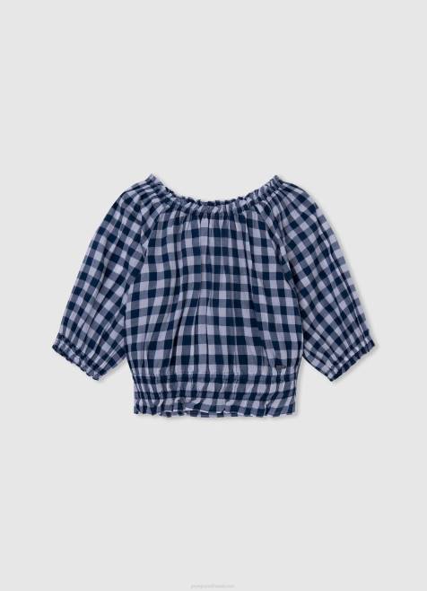 pepe_jeans_kiiltava_ruudullinen_printtitoppi_tytto_multi_tb001419.jpg Pepe Jeans kiiltävä ruudullinen printtitoppi tyttö multi TB001419 - Image 1