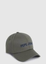 Pepe Jeans kirjailtu logopohjainen lippalakki naiset studio punainen TB00786 - Image 3