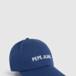 Pepe Jeans kirjailtu logopohjainen lippalakki poika jarman TB001707