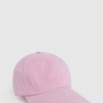 Pepe Jeans kirjailtu logopohjainen lippalakki tyttö pehmeä pinkki TB001517
