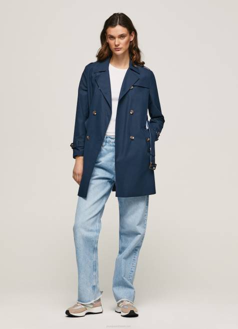 pepe_jeans_klassinen_twill_trenssitakki_naiset_dulwich_tb00107.jpg Pepe Jeans klassinen twill-trenssitakki naiset dulwich TB00107 - Image 1