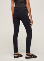 Pepe Jeans klassiset kapeat housut naiset musta TB00297 - Image 4