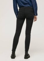 Pepe Jeans klassiset kapeat housut naiset musta TB00297 - Image 5