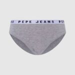 Pepe Jeans klassiset pikkuhousut painettu logo naiset harmaa marli TB00552