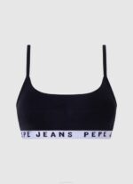 Pepe Jeans klassiset stringit painetulla logolla naiset harmaa marli TB00568 - Image 3