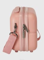 Pepe Jeans kohokuvioitu logo matkalaukku tyttö vaalea pinkki TB001515 - Image 3