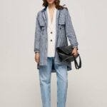 Pepe Jeans koko logo kevyt parka naiset multi TB00137