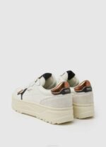 Pepe Jeans kore retry nahkaiset lenkkarit naiset luonnonvalkoinen TB00571 - Image 4