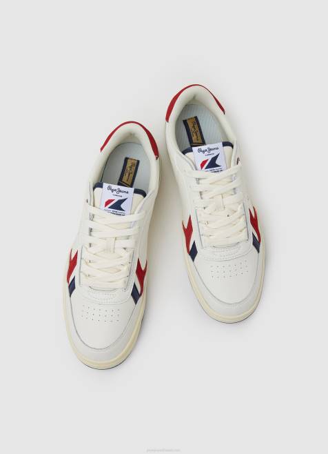 Pepe Jeans kore vintage -yhdistelmälenkkarit miehet punainen TB001172 - Image 2