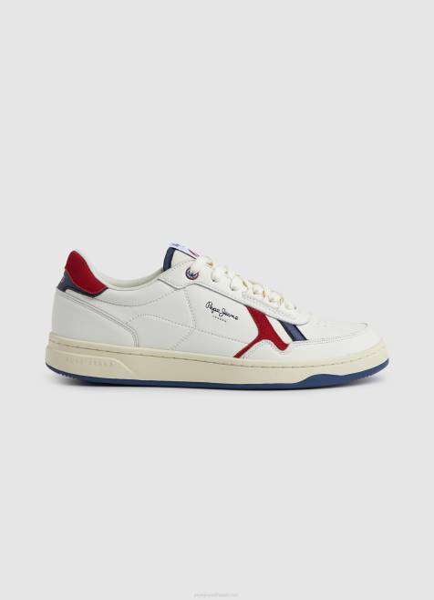 Pepe Jeans kore vintage -yhdistelmälenkkarit miehet punainen TB001172 - Image 1