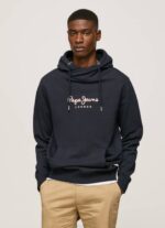 Pepe Jeans korkeatiheyksinen logopusero miehet dulwich TB00902