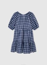 Pepe Jeans kreppimekko ristikkäisellä pääntiellä tyttö studio punainen TB001374 - Image 4