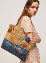 Pepe Jeans kudottu olkilaukku naiset dulwich TB00745
