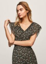 Pepe Jeans kukkainen sifonkimekko naiset multi TB00214 - Image 3