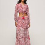 Pepe Jeans kukkakuvioinen hame naiset multi TB00477