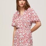 Pepe Jeans kukkakuvioinen lyhyt haalari naiset multi TB00168