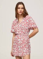 Pepe Jeans kukkakuvioinen lyhyt haalari naiset multi TB00168