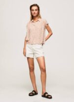 Pepe Jeans kukkakuvioinen lyhythihainen paita naiset multi TB00356 - Image 2