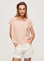 Pepe Jeans kukkakuvioinen lyhythihainen paita naiset multi TB00356