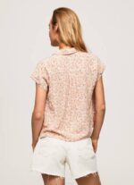 Pepe Jeans kukkakuvioinen lyhythihainen paita naiset multi TB00356 - Image 4
