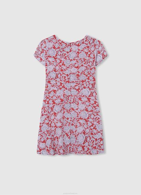 pepe_jeans_kukkakuvioinen_mekko_tytto_multi_tb001379.jpg Pepe Jeans kukkakuvioinen mekko tyttö multi TB001379 - Image 1