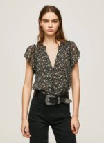Pepe Jeans kukkakuvioinen sifonkipusero naiset multi TB00367