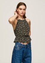 Pepe Jeans kukkakuvioinen toppi naiset multi TB00366 - Image 3