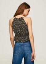 Pepe Jeans kukkakuvioinen toppi naiset multi TB00366 - Image 4