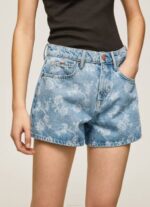 Pepe Jeans kukkakuvioiset farkkushortsit naiset denim TB00502 - Image 3