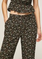 Pepe Jeans kukkakuvioiset leveät housut naiset multi TB00292 - Image 3