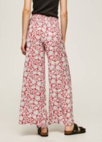 Pepe Jeans kukkakuvioiset leveät housut naiset multi TB00304 - Image 4