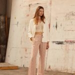 Pepe Jeans kukkakuvioiset suorat housut naiset multi TB00314