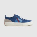 Pepe Jeans kuusiokololippu vulkanoidut lenkkarit miehet indigo TB001204
