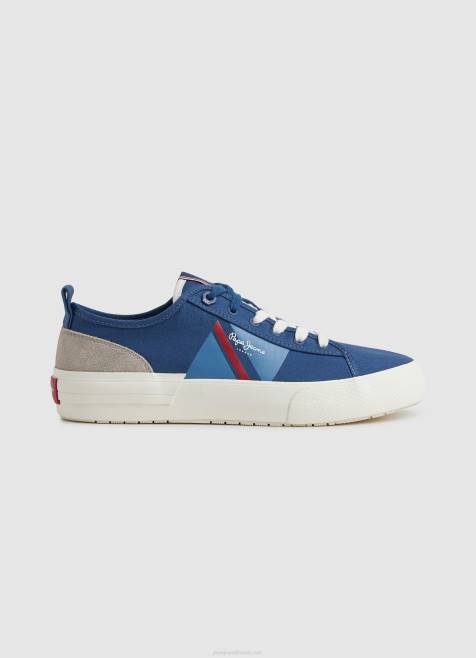 pepe_jeans_kuusiokololippu_vulkanoidut_lenkkarit_miehet_indigo_tb001204.jpg Pepe Jeans kuusiokololippu vulkanoidut lenkkarit miehet indigo TB001204 - Image 1