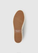 Pepe Jeans kuusiokololippu vulkanoidut lenkkarit miehet sotilaallinen oliivi TB001205 - Image 5