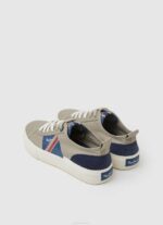 Pepe Jeans kuusiokololippu vulkanoidut lenkkarit miehet tumma kivi TB001206 - Image 4