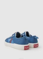 Pepe Jeans kuusiokololippu vulkanoidut lenkkarit poika indigo TB001561 - Image 4