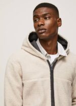 Pepe Jeans lampaiden urheilutakki miehet kivi TB00870 - Image 3