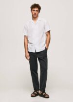 Pepe Jeans lastingham lyhythihainen paita miehet valkoinen TB001060