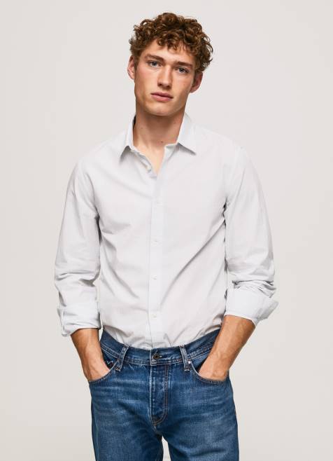 pepe_jeans_lawrence_slim_fit_popliinipaita_miehet_valkaisu_sininen_tb001050.jpg Pepe Jeans Lawrence slim fit popliinipaita miehet valkaisu sininen TB001050 - Image 1
