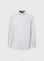 Pepe Jeans Lawsonin normaalikokoinen oxford-paita miehet valkaisu sininen TB001052 - Image 5