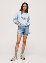 Pepe Jeans leikattu puuvillapusero naiset lahti TB00271 - Image 2