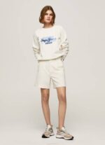 Pepe Jeans leikattu puuvillapusero naiset mousse TB00287 - Image 2