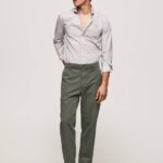 Pepe Jeans lenora slim fit popliinipaita miehet valkoinen TB001075