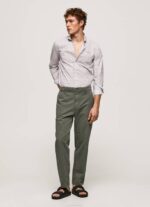 Pepe Jeans lenora slim fit popliinipaita miehet valkoinen TB001075