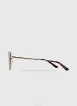 Pepe Jeans lentäjän aurinkolasit miehet kulta TB001309 - Image 3