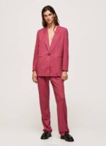 Pepe Jeans lentävät chinohousut naiset tumma poskipuna TB00296